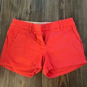 J Crew Cotton Shorts - Salmon